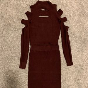 Express Pencil Skirt High Rise and Top